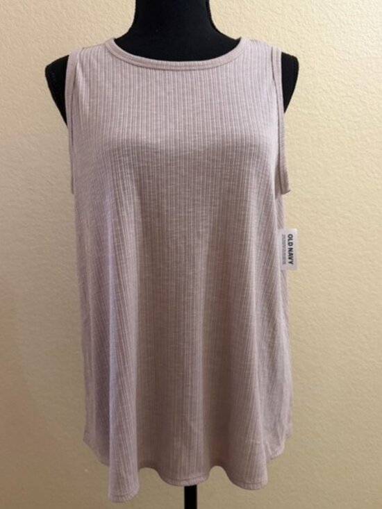 Tops - Women's Ribbed Tank Top - Light Pink